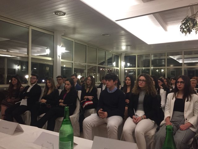 Celebrazione della Costituzione dell'Interact Club di Canosa